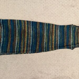 Monteau Multicolor Striped Maxi Dress